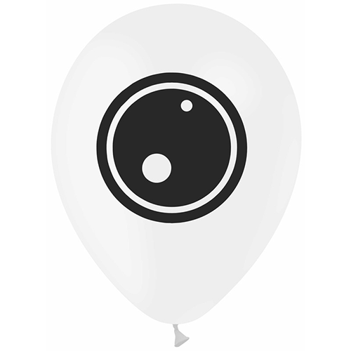 [OEIL2F-FR] 50 Balloons 5" Printed Eye