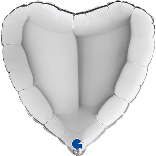 [G04009S-FR] Coeur Silver 4" Vrac - Grabo