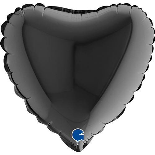 [G09004K-FR] Coeur Noir 9" Vrac - Grabo