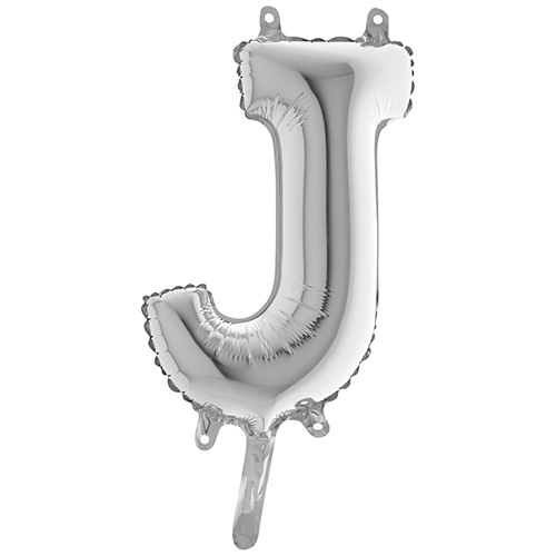 [G14299S-P-FR] Lettre "J"  Argent 14"  - Grabo