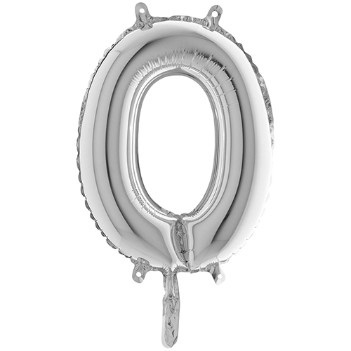 [G14349S-P-FR] Lettre "O"  Argent 14"  - Grabo