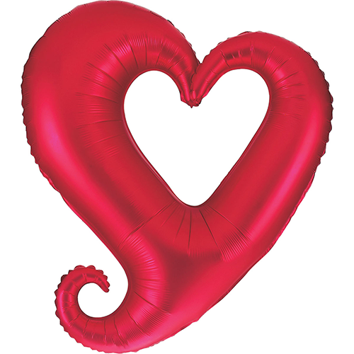 [G15566-P-FR] Coeur Geant Chaine Rouge 37" - Grabo