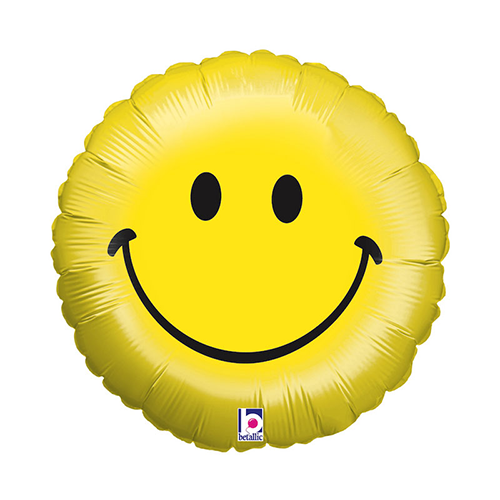 [G16595-P-FR] Smile Face 18" - Grabo