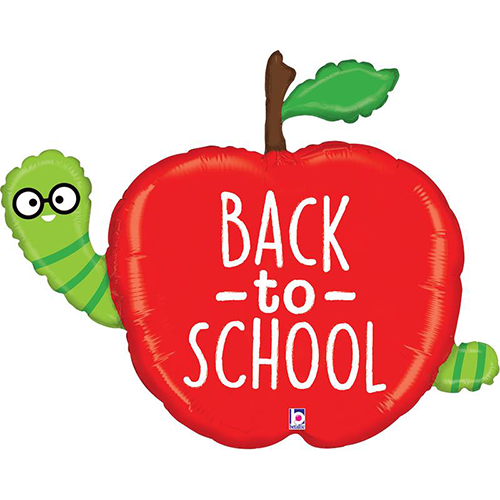 [G25017-P-FR] Back To School Apple 40" - Grabo