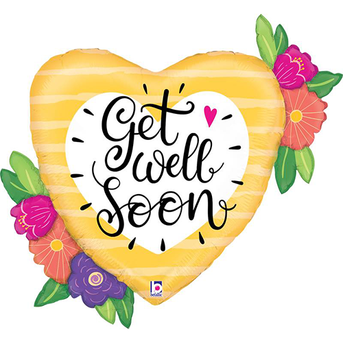 [G25133-P-FR] GET WELL SOON FLOWERS 35'' PACK (FR)