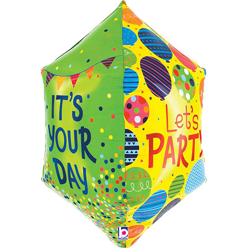 [G25196-P-FR] DIMENSIONALS BIRTHDAY 22'' PACK (FR)