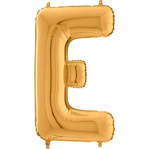 [G26242G-P-FR] Lettre "E" Or 26" - Grabo