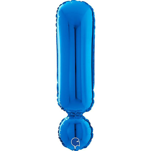 [G26560B-P-FR] POINT D'EXLAMATION BLEU 26'' EMBALLE (FR)