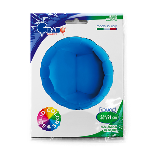 [G36100B-P-FR] ROND BLEU 36' EMBALLE (FR)