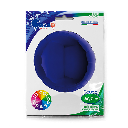 [G36110BC-P-FR] Rond Bleu Marine 36" - Grabo