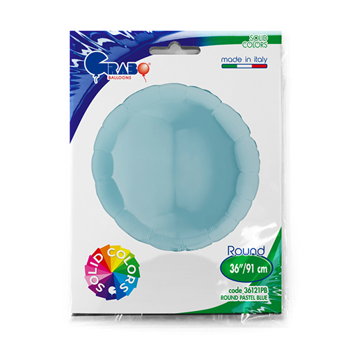 [G36121PB-P-FR] ROND PASTEL CIEL 36' EMBALLE (FR)