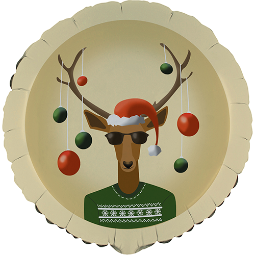 [G78031-P-FR] Christmas Reindeer 18" - Grabo