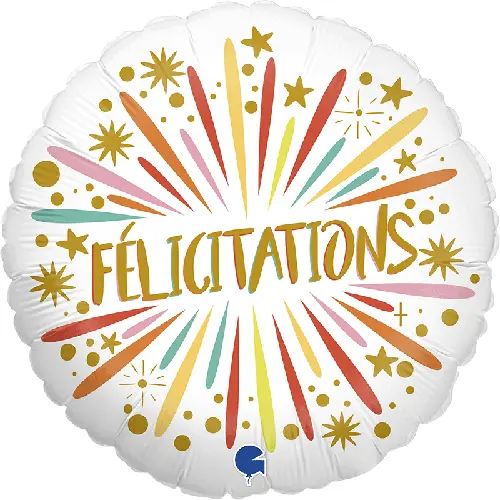 [GG78164-FR] FELICITATIONS 18'' VRAC (FR)