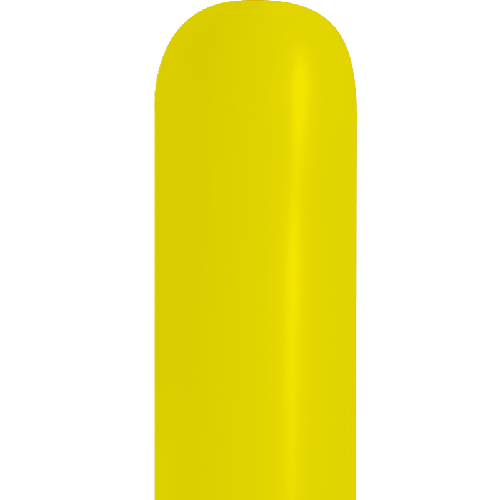 [HG360P22-FR] 100 BALLONS à MODELER 360 JAUNE CITRON (FR)