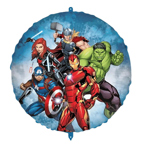 [P93878-FR] Alu Rond Avengers Infinity Stones 46Cm - Licence