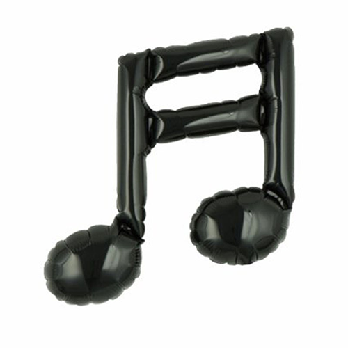 [TK0201910857-FR] NOTE DE MUSIQUE DOUBLE NOIR/BLACK Sans Valve (FR)